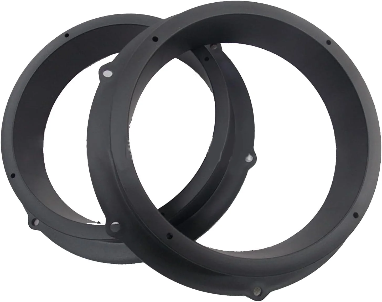 ZERZENGGENGPT دو عدد حلقه آداپتور فاصله دهنده بلندگوی خودرو 6.5 اینچی مشکی مناسب برای بلندگوی استریوی خودرو - Skoda مشکی