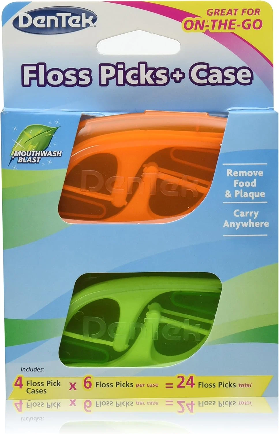 جعبه مسافرتی دن تک با نخ دندان، 4 عدد (بسته 2 عددی)