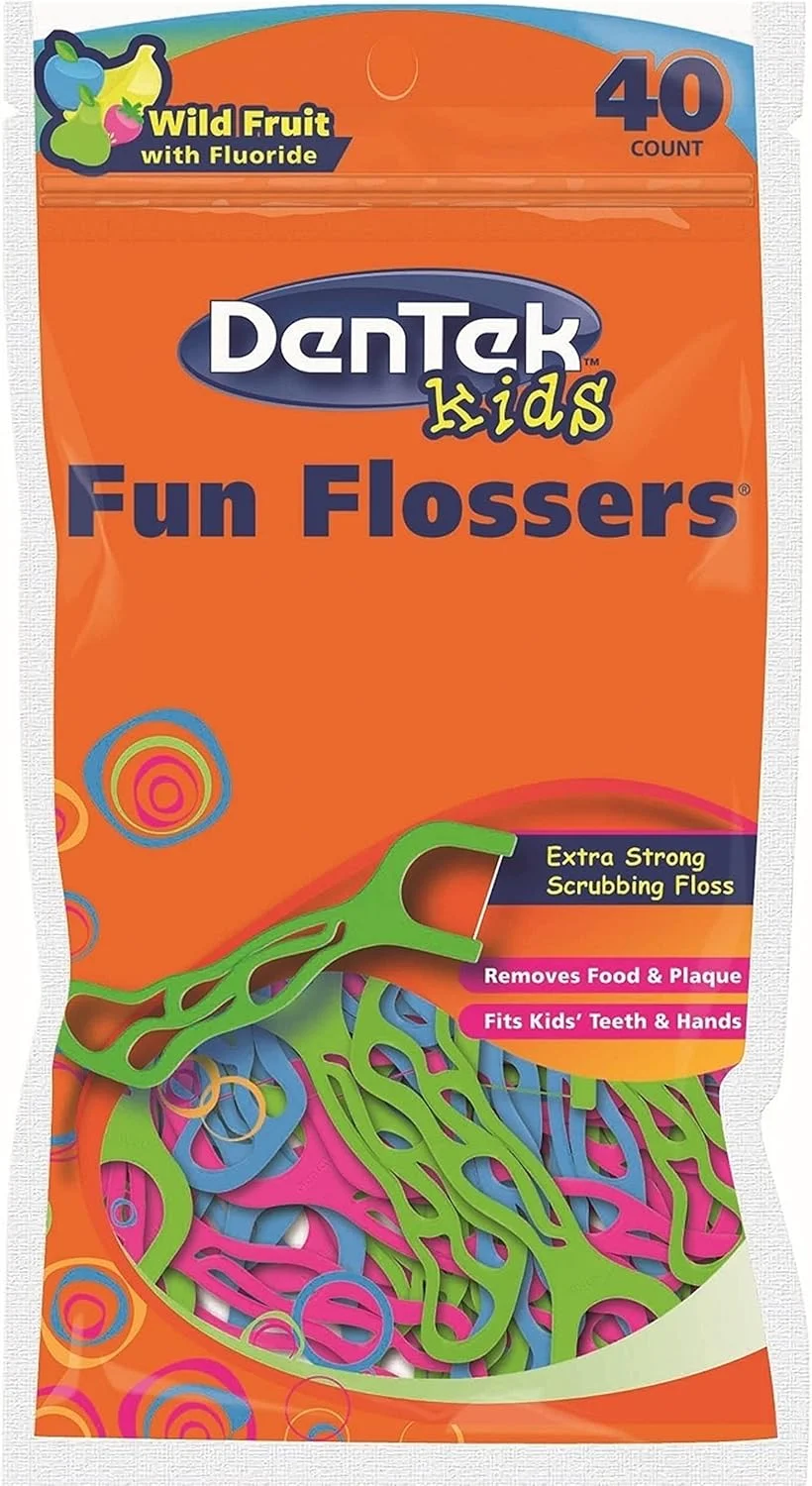 نخ دندان کمانی کودک دنتک 40 عددی