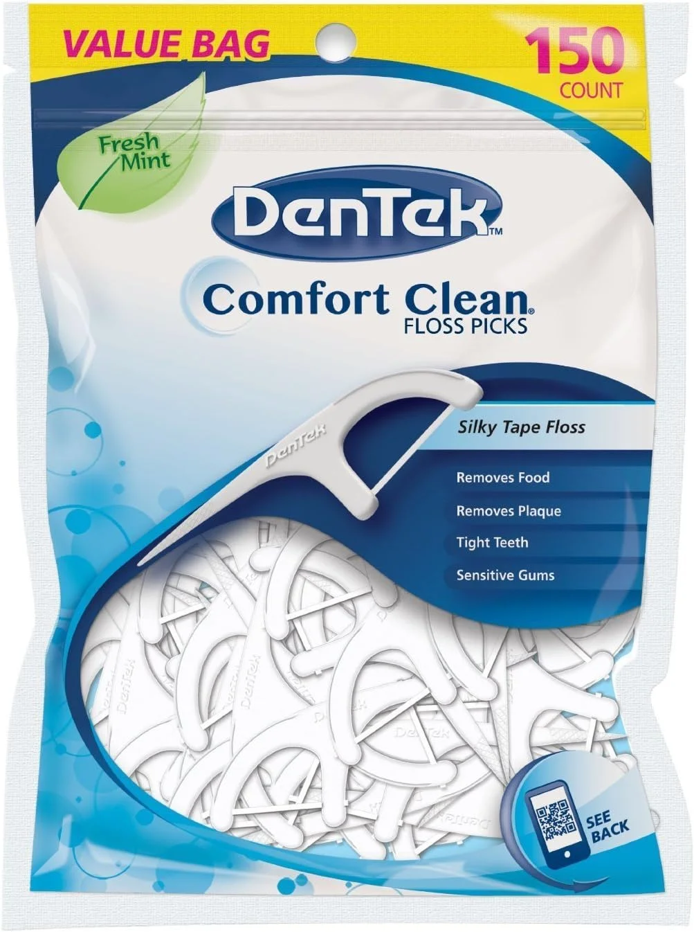 نخ دندان کمانی دن تک Comfort Clean با طعم نعناع تازه 150 عددی (2 بسته)