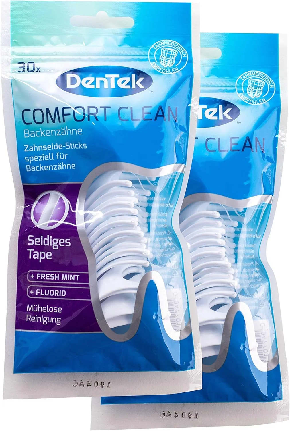 دنتک 2 بسته نخ دندان کمفرت کلین