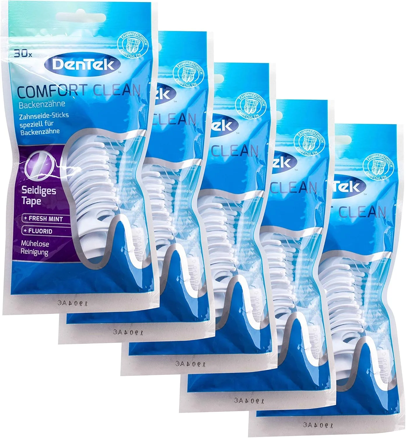 دنتک 5 بسته نخ دندان کمفرت کلین