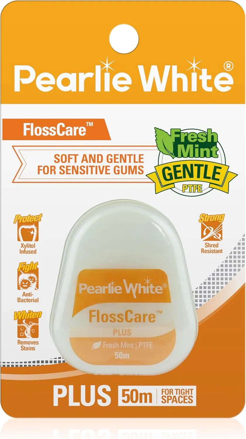 نخ دندان پرلی وایت Flosscare، 50 متری