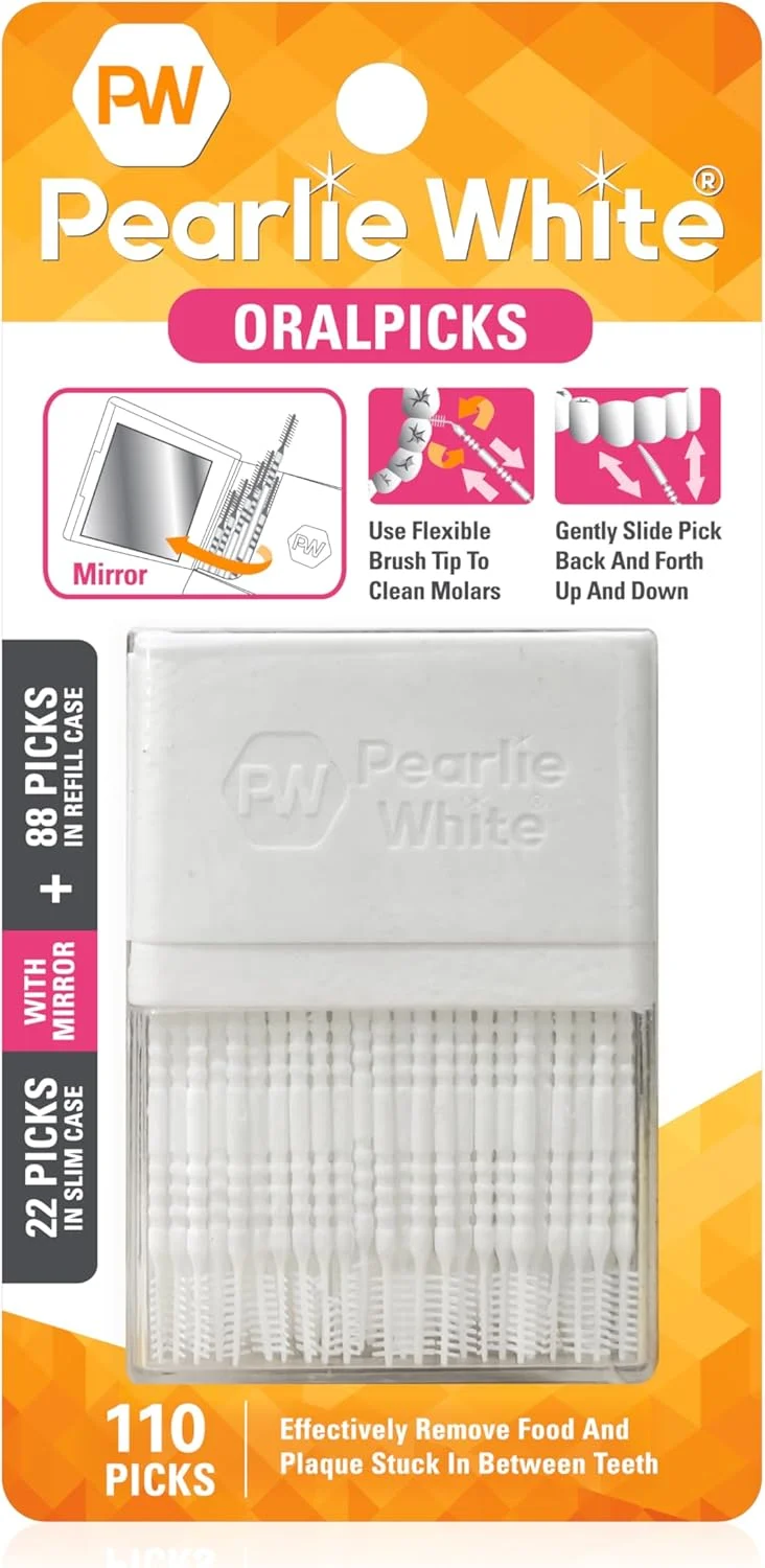 خلال دندان دهانی پرلی وایت، 110 عدد