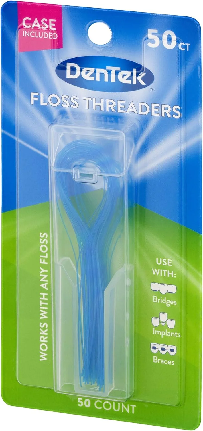 نخ دندان دنتک | برای ارتودنسی، بریج و ایمپلنت | 50 عدد (بسته 1 عددی) نخ دندان دنتک | برای ارتودنسی، بریج و ایمپلنت | 50 عدد (بسته 1 عددی)