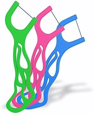 نخ دندان کمانی کودکانه دنتک با طعم میوه های وحشی | بسته 75 عددی | بسته 2 عددی نخ دندان کمانی کودکانه دنتک با طعم میوه های وحشی | بسته 75 عددی | بسته 2 عددی