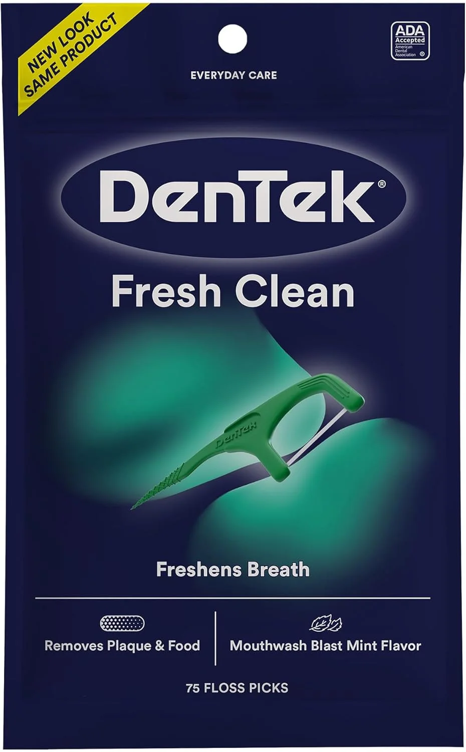 دنتک فرش کلین 75 عددی، نخ دندان کمانی 36 بسته