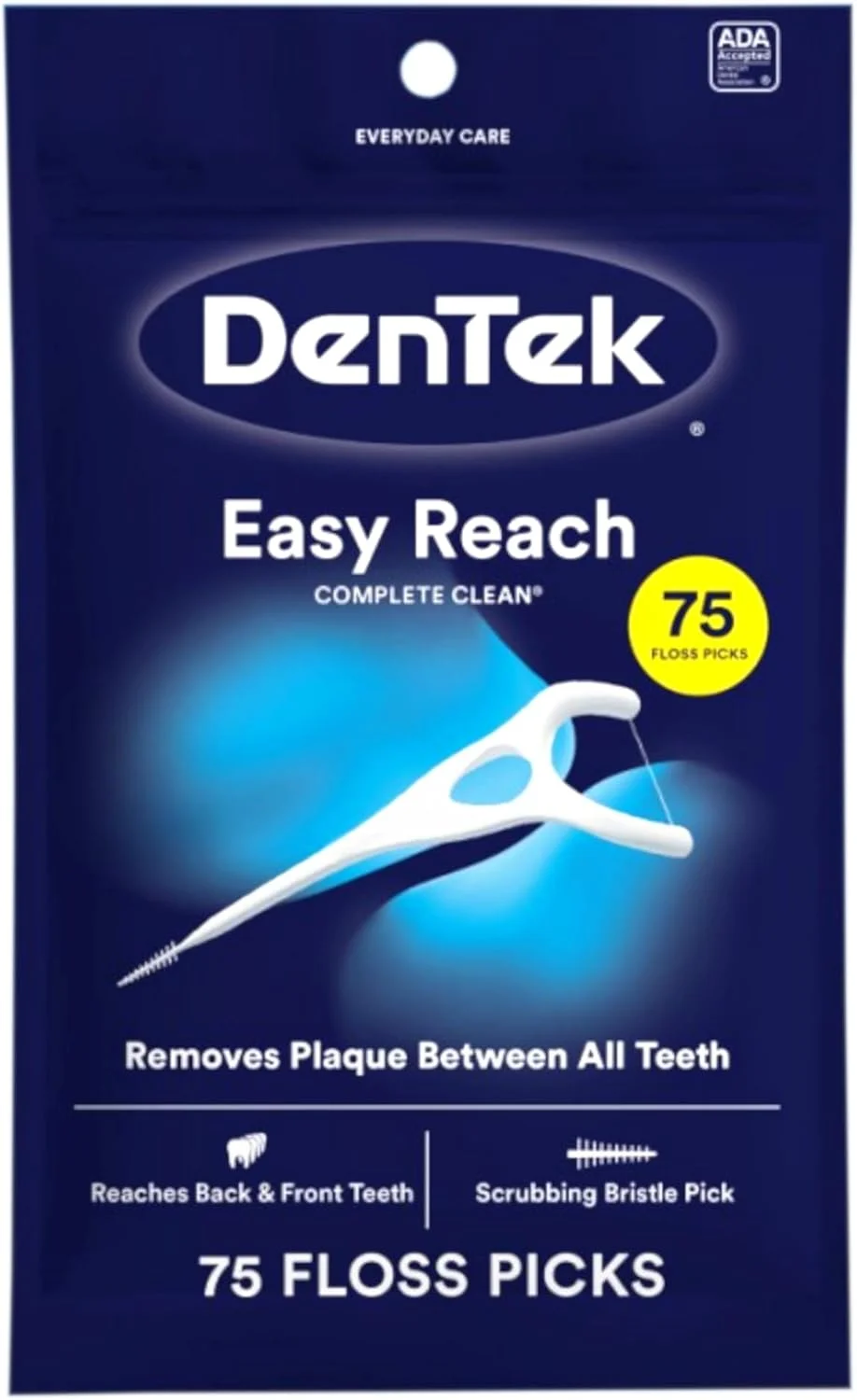 دنتک، خلال دندان کمانی Complete Clean، بسته 3 عددی 75 تایی، مجموع 225 عدد دنتک، خلال دندان کمانی Complete Clean، بسته 3 عددی 75 تایی، مجموع 225 عدد