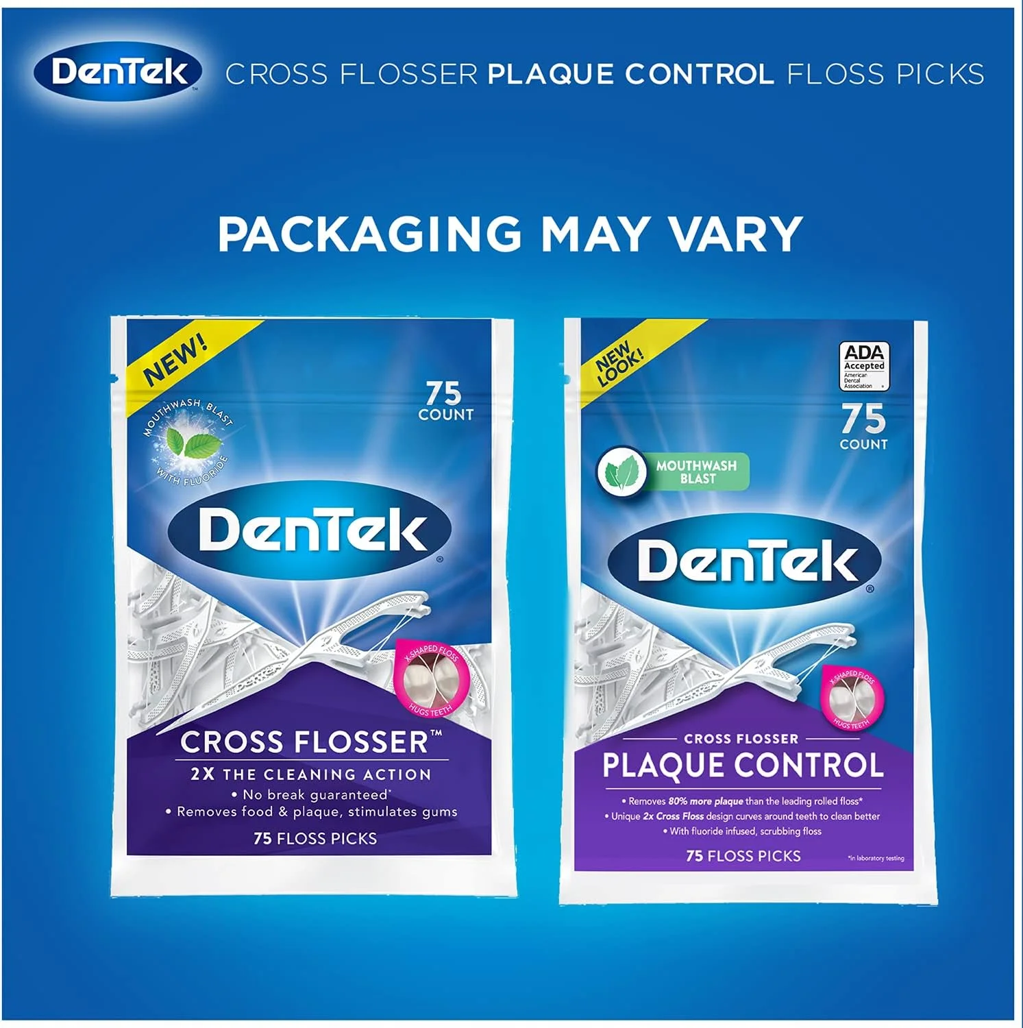 دنتک نخ دندان کمانی Cross Flosser، نخ دندان X شکل، 75 عدد (بسته 3 عددی) دنتک نخ دندان کمانی Cross Flosser، نخ دندان X شکل، 75 عدد (بسته 3 عددی)