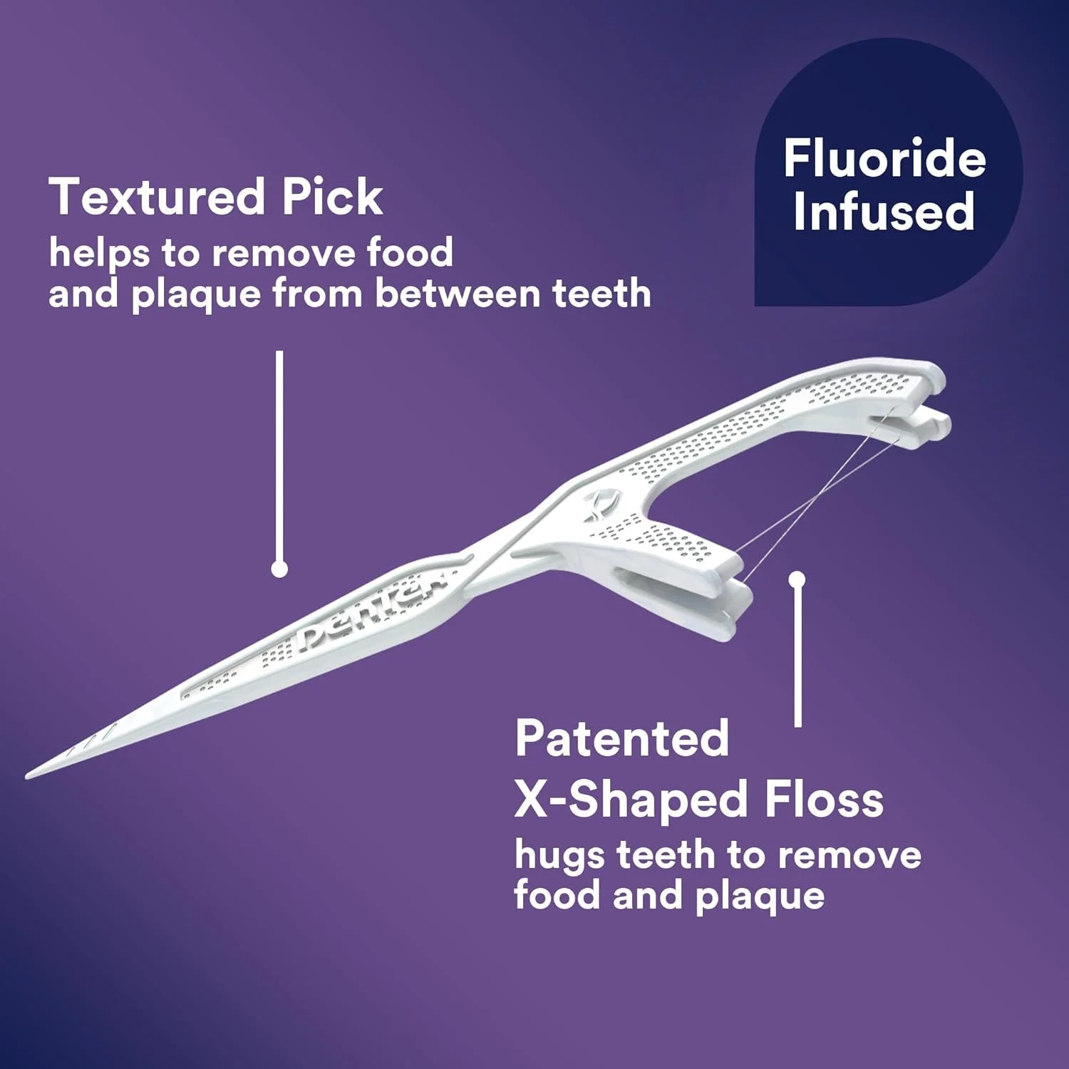 نخ دندان کمانی دنتک، بسته 75 عددی به همراه 36 عدد نخ دندان خلال دندان نخ دندان کمانی دنتک، بسته 75 عددی به همراه 36 عدد نخ دندان خلال دندان