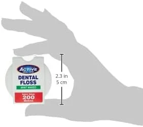 نخ دندان موم دار نعنایی اکتیو بیوتی فرمولاس 200 متری