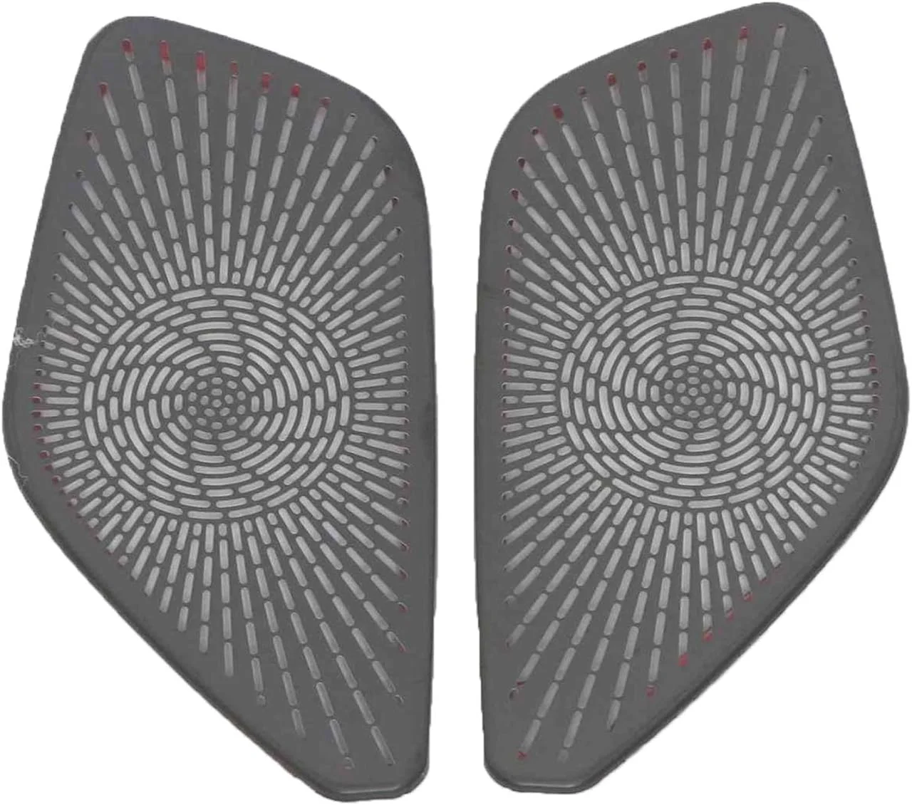 روکش بلندگوی YPGHBHD برای درب جلو، سازگار با بنز GLC300L GLC260L 2023، روکش بلندگوی درب، توری، روکش بلندگوی درب خودرو، A3 مشکی