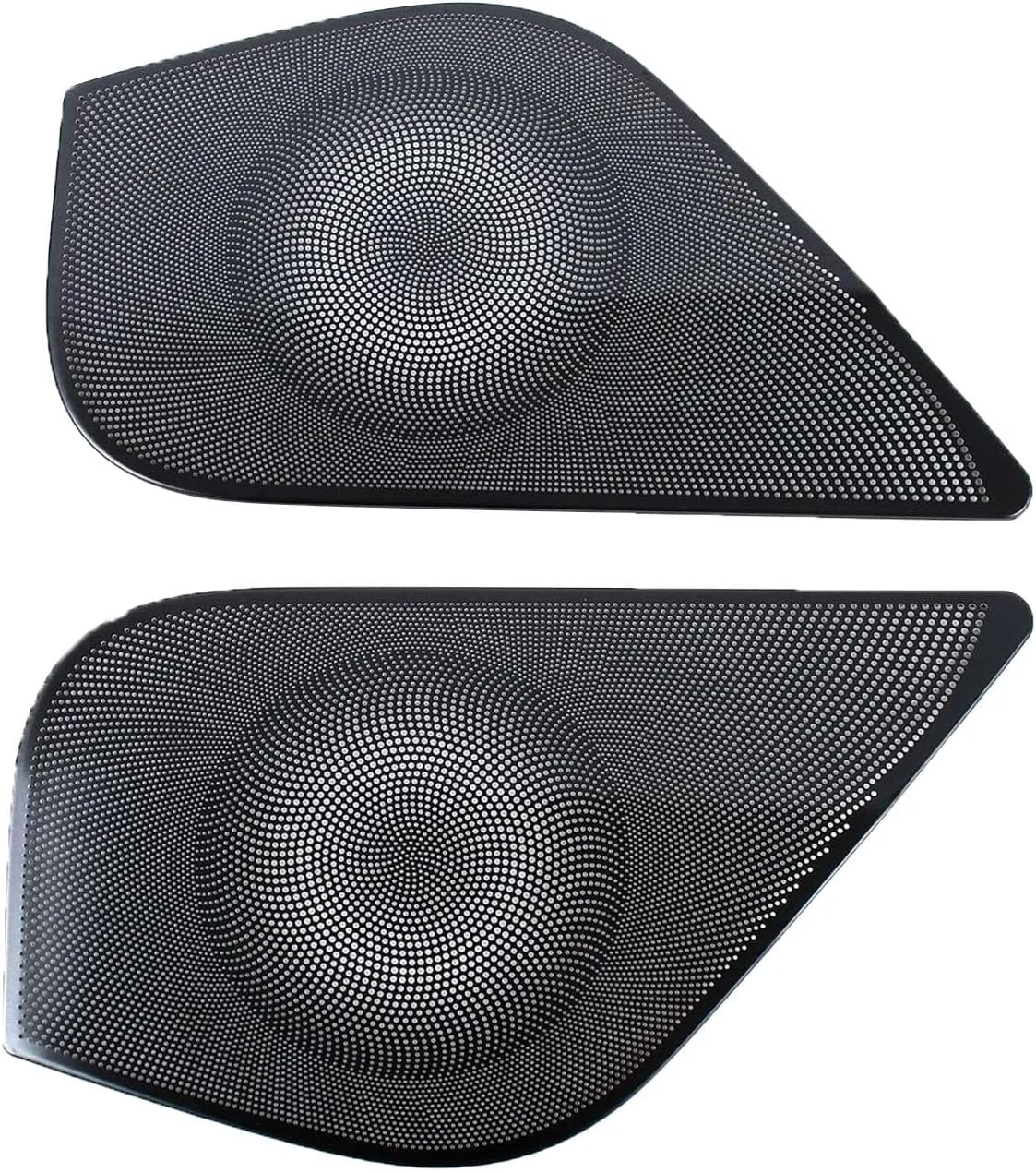 روکش بلندگوی YPGHBHD برای درب جلو، سازگار با مدل 3 تسلا 2023، روکش بلندگوی درب، توری، روکش بلندگوی درب خودرو، مشکی