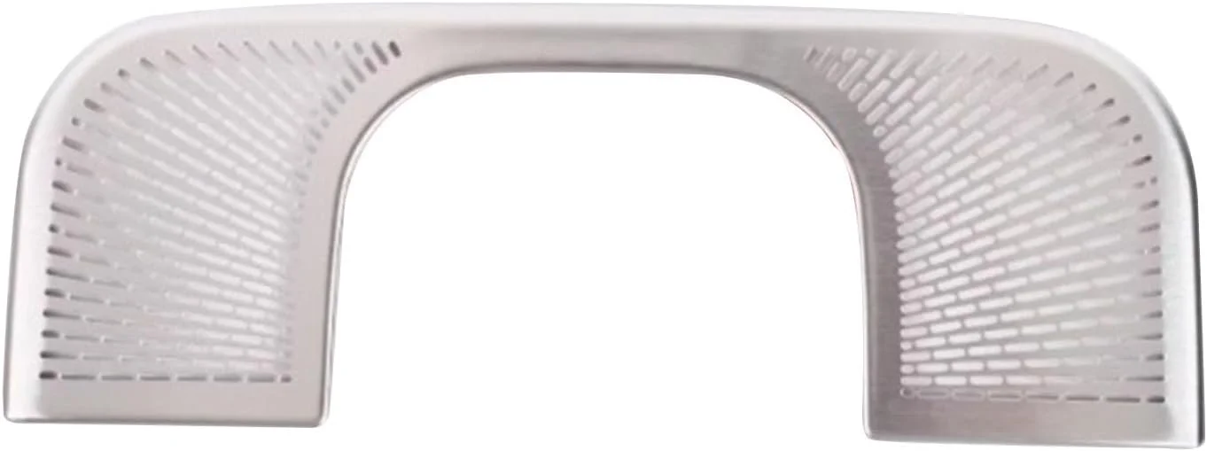 روکش بلندگوی YPGHBHD برای درب جلو، سازگار با چراغ های مطالعه سقفی بنز کلاس E مدل 2024، روکش بلندگوی درب، توری، روکش بلندگوی درب خودرو، نقره ای B