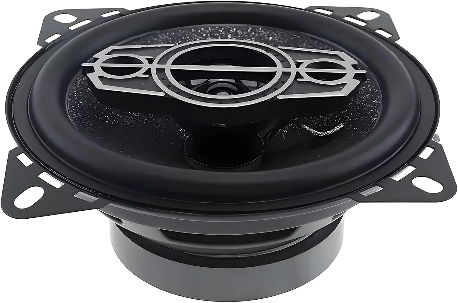 بلندگوی کواکسیال خودرو WMQ - 80/240 وات، شامل توری، مشکی (1095S)