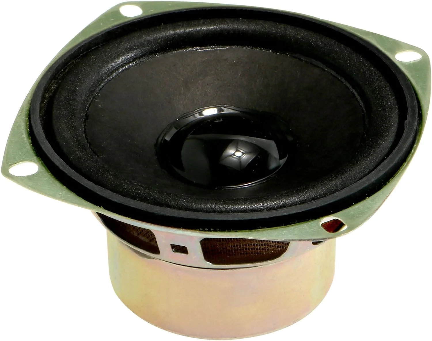 بلندگوی ضد مغناطیسی uxcell، 10 وات، 4 اهم، 3 اینچ، 78x78x39 میلی متر