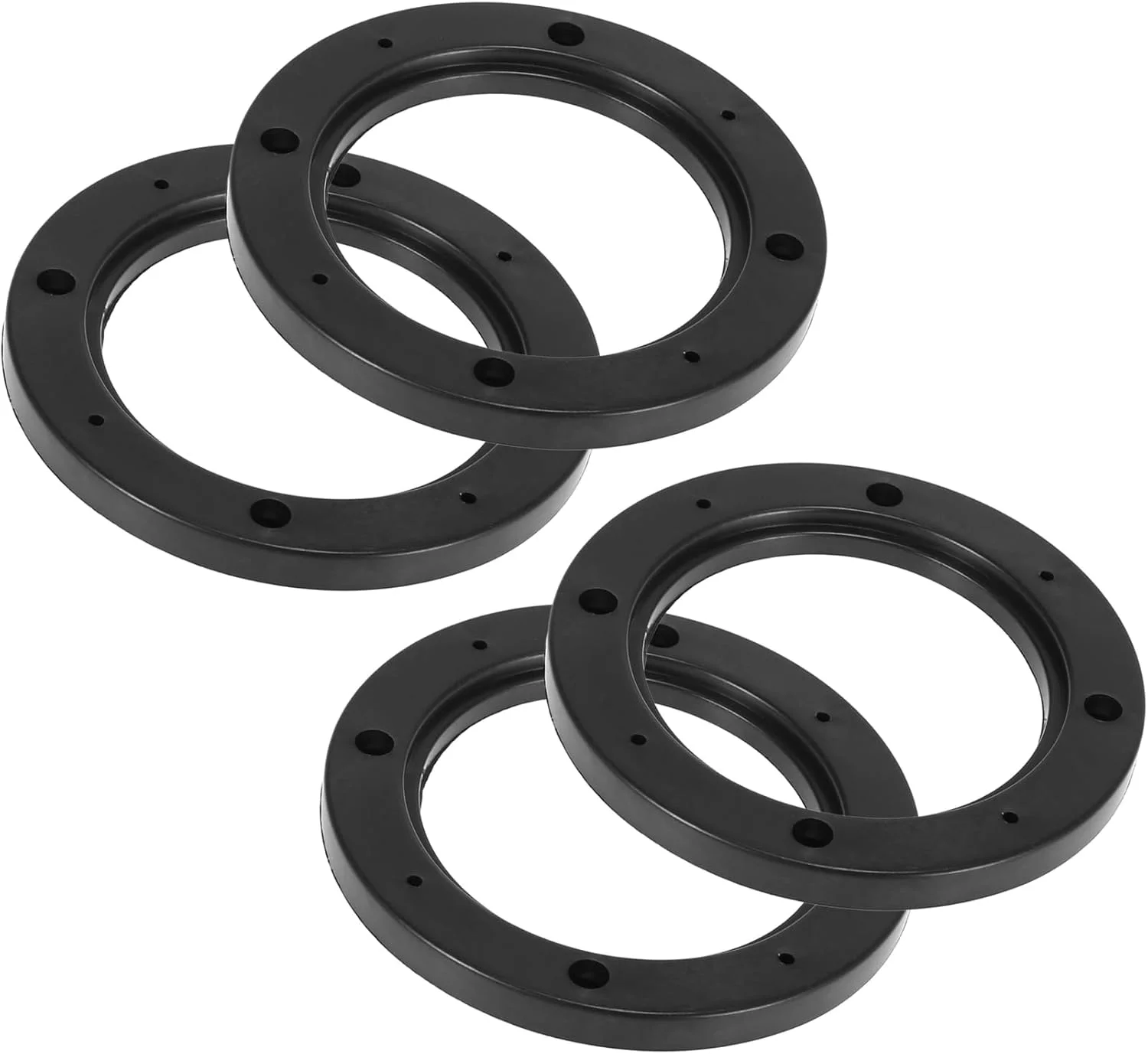 فاصله دهنده بلندگوی خودرو تاکبولد 4 عددی برای بلندگوهای 4 اینچی، پلاستیکی، شناسه 92 میلی‌متری، مشکی، قطعات خودرو توخالی