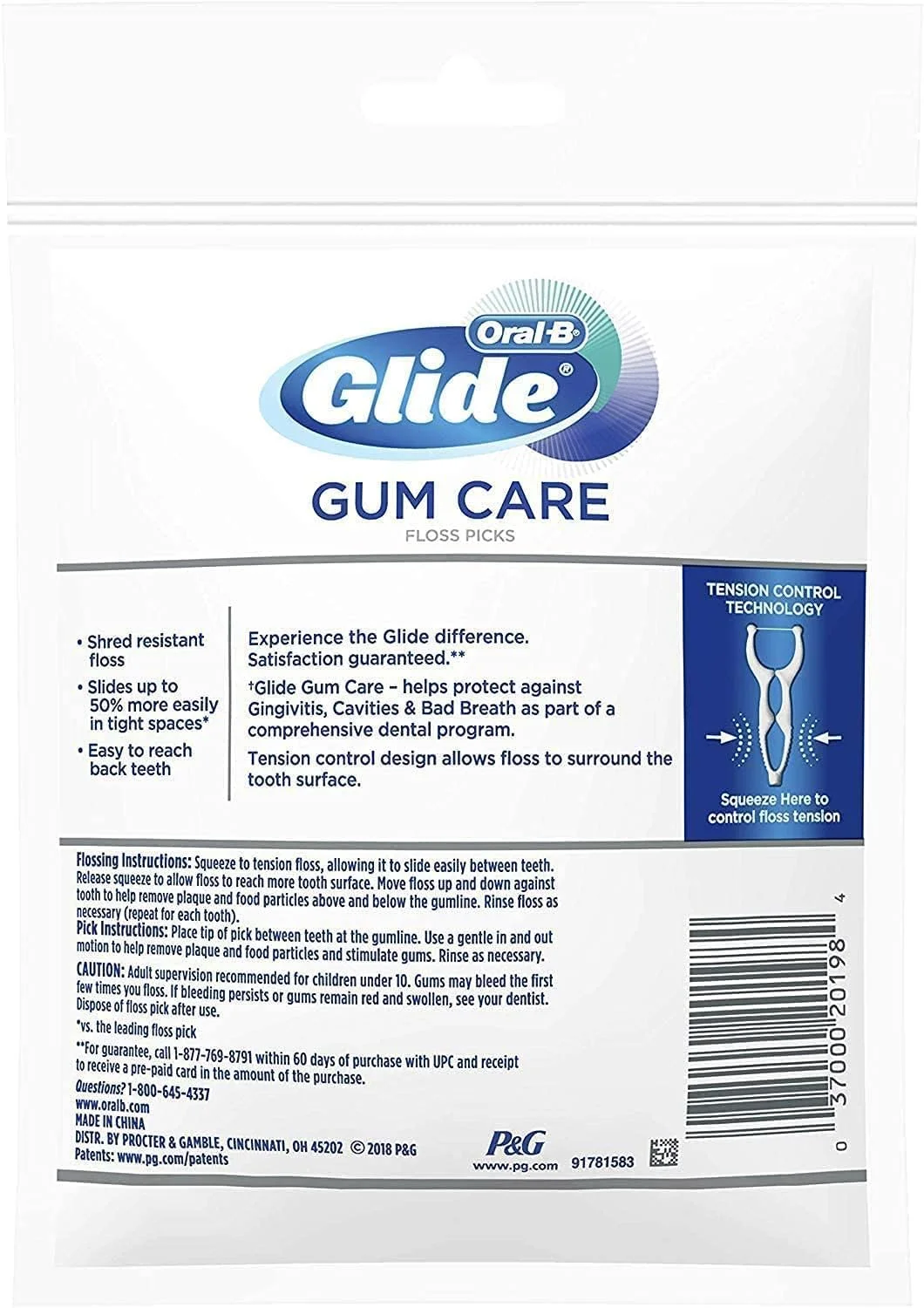 خلال دندان کمانی Glide Pro-Health Advanced، 30 عدد خلال دندان کمانی Glide Pro-Health Advanced، 30 عدد