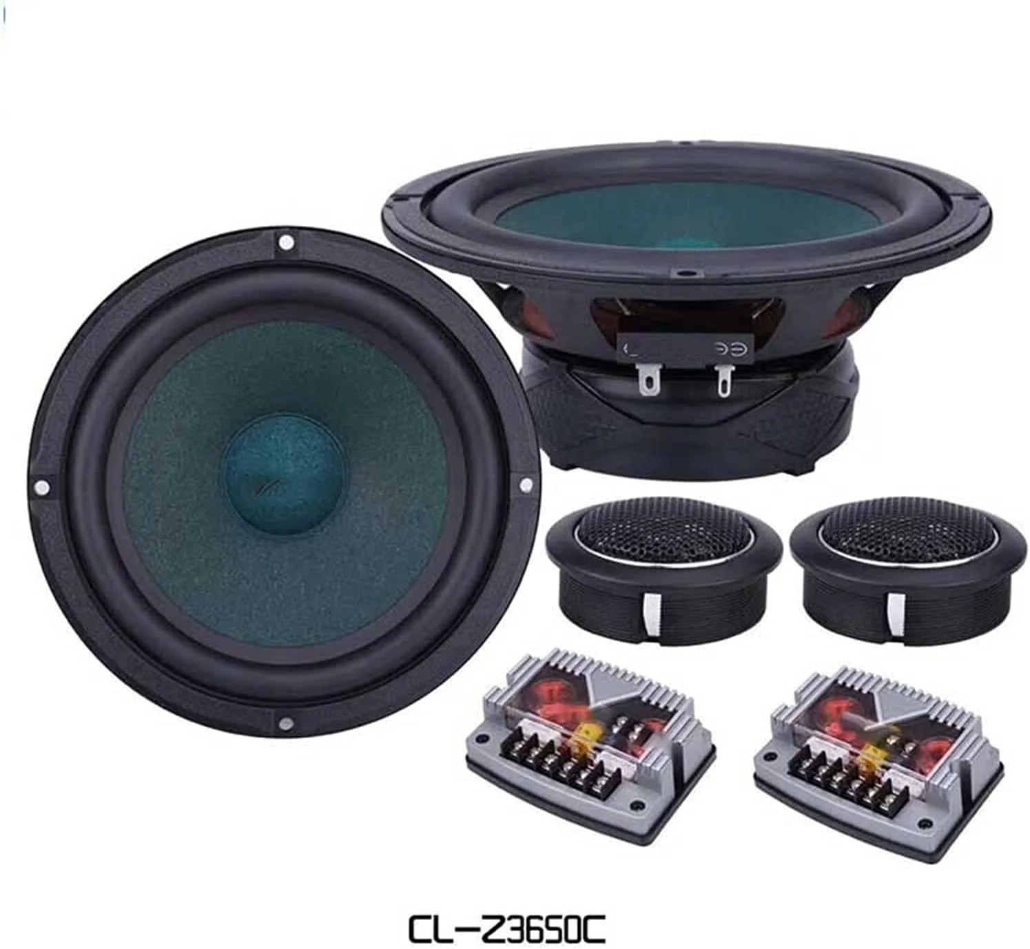 بلندگوی خودرو TTGLRT، کامپوننت 6.5 اینچی 4 اهم 380 وات با توییتر، ست بلندگوی HIFI دو طرفه 6-1/2 اینچی، بلندگوی قابل حمل