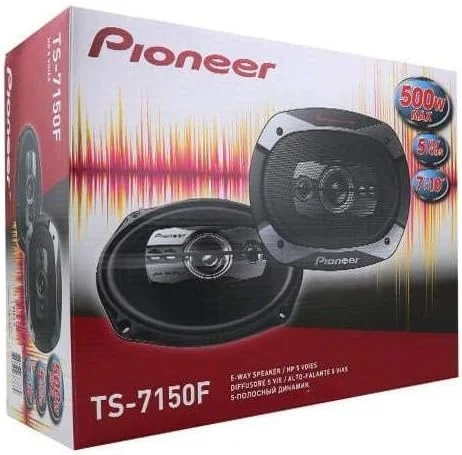 پک چهارتایی بلندگوی ووفر پایونیر TS-7150F سری Champion (TS-7150F) 500 وات 7x10 اینچ 5-Way بلندگوهای صوتی خودرو پک چهارتایی بلندگوی ووفر پایونیر TS-7150F سری Champion (TS-7150F) 500 وات 7x10 اینچ 5-Way بلندگوهای صوتی خودرو