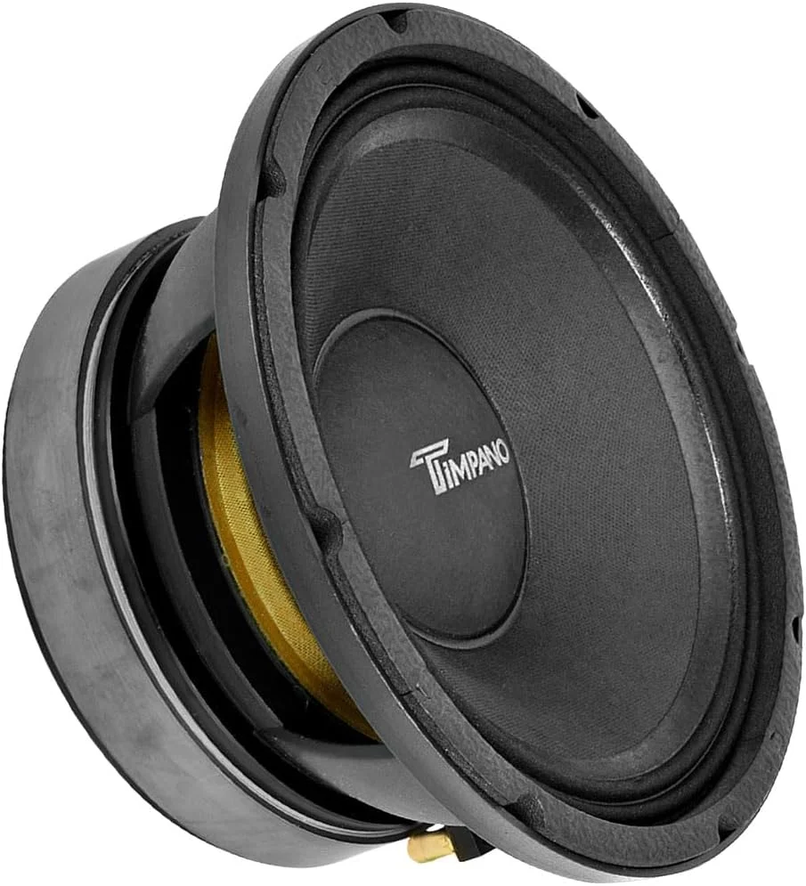 بلندگوی میان رده 10 اینچی Timpano TPT-MD10 PRO، توان اسمی 350 وات، توان مداوم 700 وات، بلندگوی 8 اهمی 10 اینچی میان رده برای سیستم صوتی حرفه ای خودرو (تکی)
