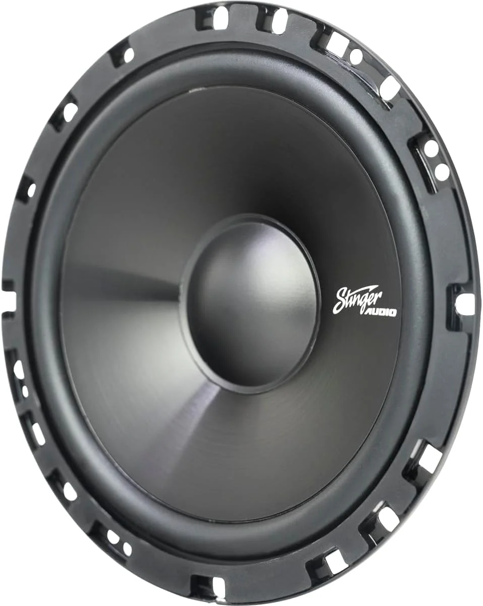 بلندگوهای کامپوننت خودرو استینگر آدیو 6.5 اینچی 100 واتی (ست دوتایی)