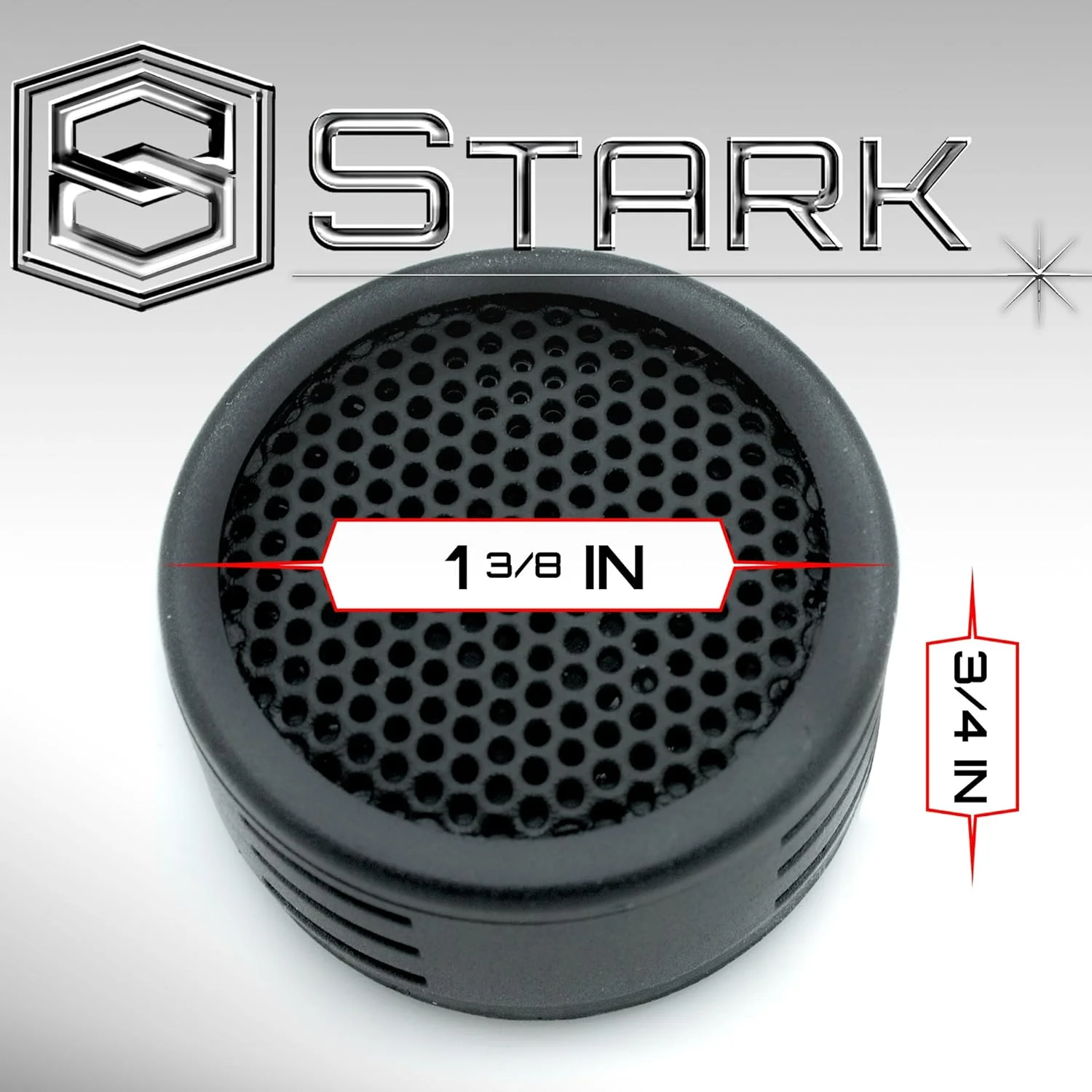 توییترهای مینی خودرو فرکانس فوق العاده بالای 500 واتی Stark Industries - 4 جفت