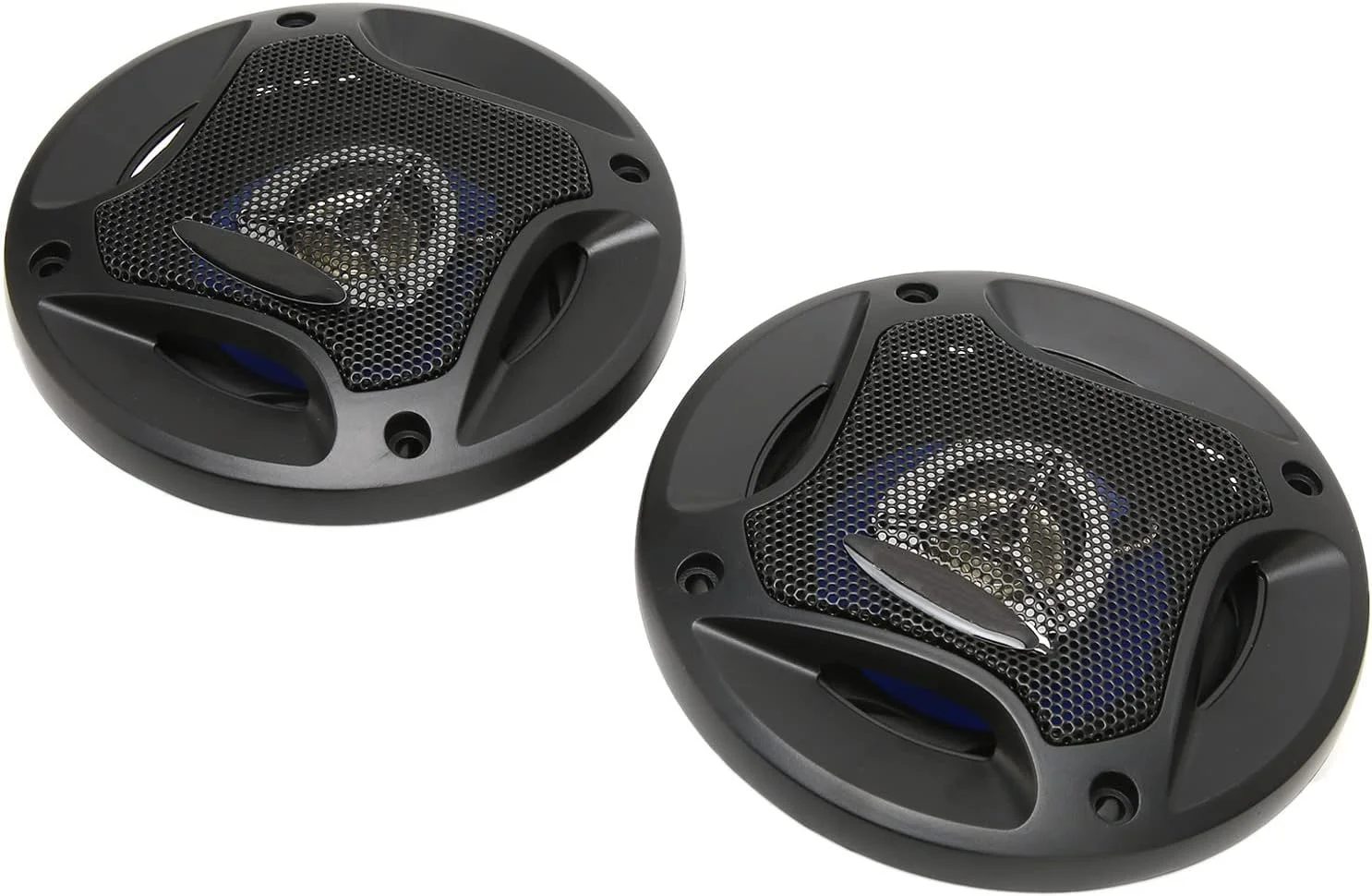 بلندگوهای کواکسیال خودرو، 2 عدد بلندگوی 4 اینچی 280 واتی فول فرکانس باس، بلندگوهای استریوی اصلاح شده کواکسیال 4 اهم، بلندگوهای HiFi با حساسیت توان فرکانس کامل