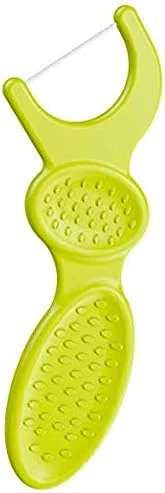 نخ دندان کودکان پلاکرز، آبی، زرد، نارنجی، میوه های وحشی، 75 عدد