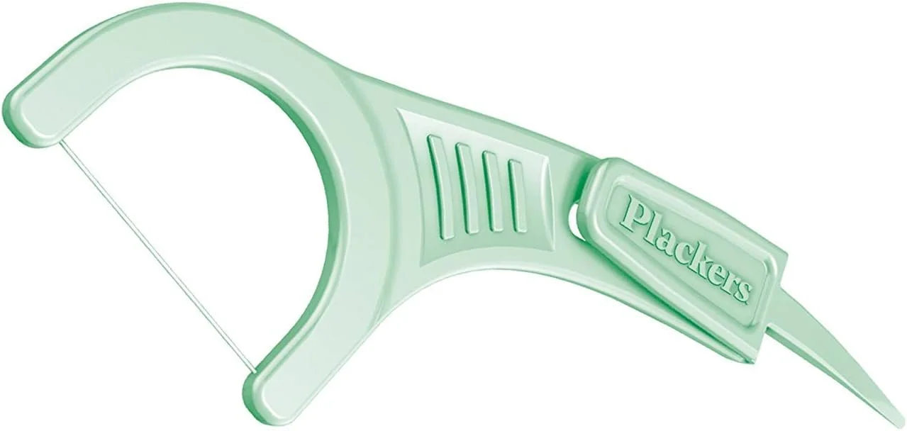 نخ دندان پلاکزر با طعم نعناع ریز، 75 عدد