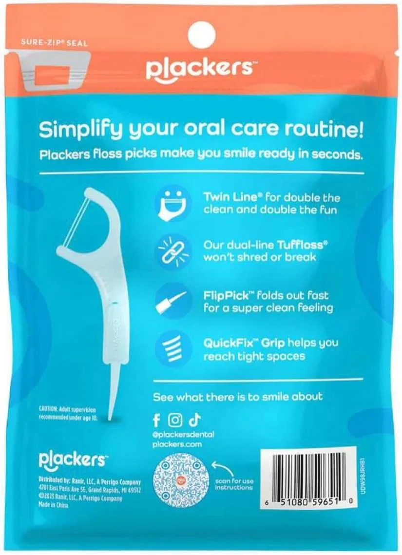 نخ دندان پلاکِرز مدل Twin-Line® نخ دندان پلاکِرز مدل Twin-Line®