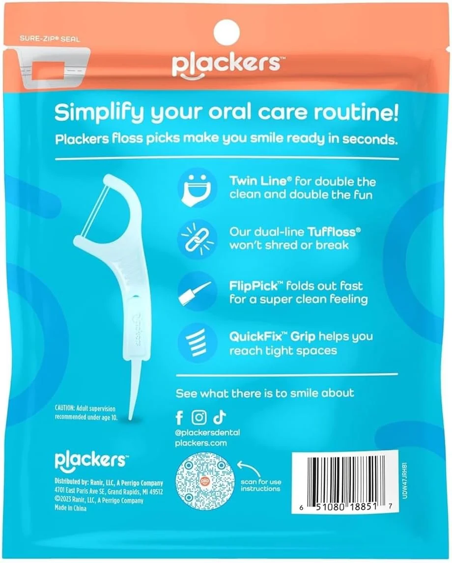 نخ دندان پلاکزر مدل Twin-Line