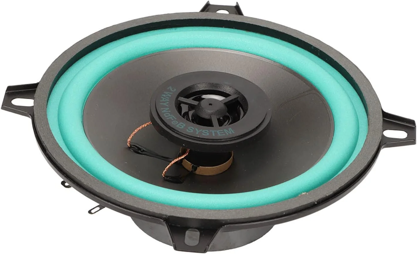 بلندگوی خودرو، میان رده 5 اینچی 100 واتی، بلندگوهای کواکسیال 2 طرفه، تیوترهای استریو، لوازم جانبی تیونینگ خودرو برای همه سیستم های صوتی خودرو