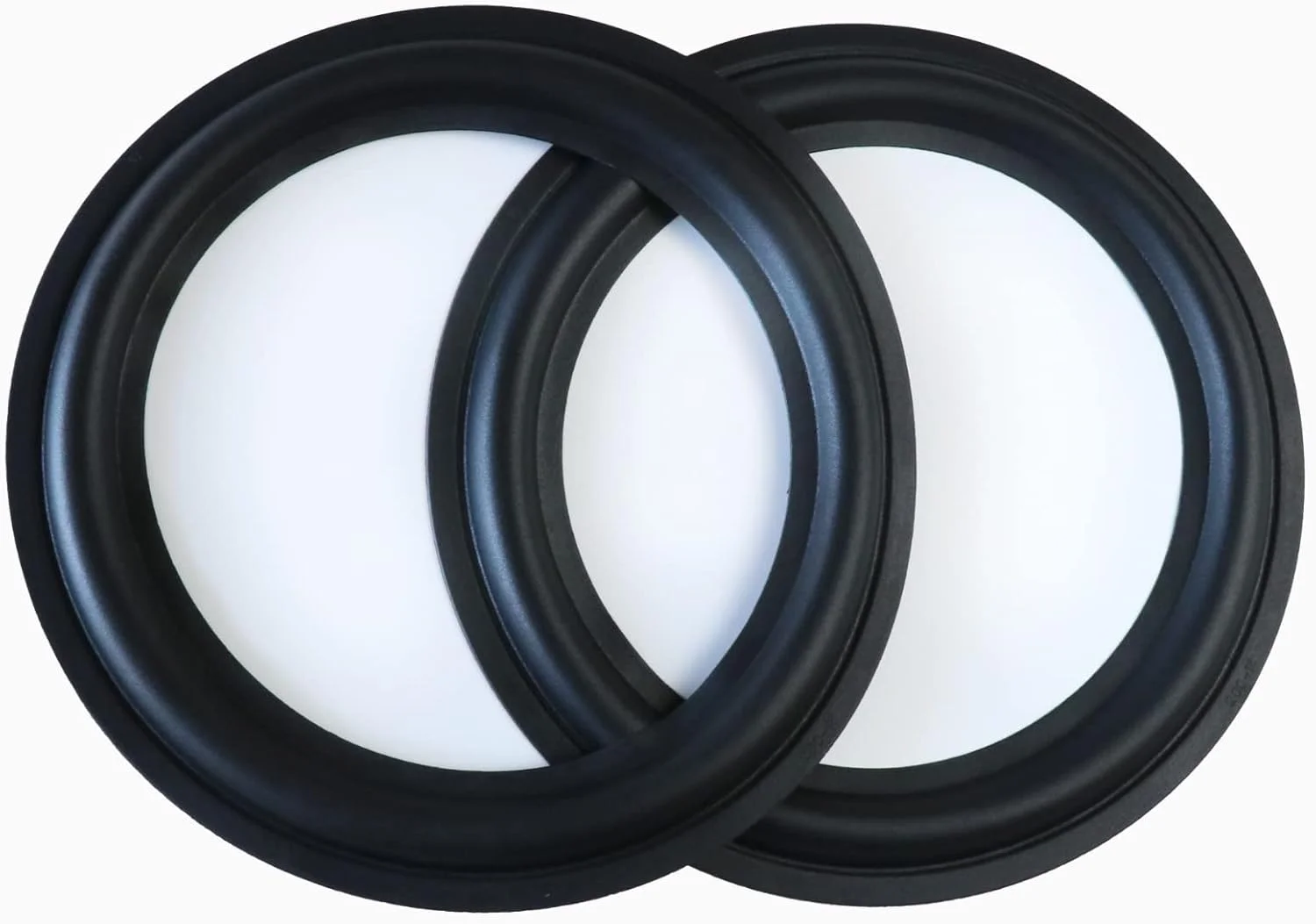 SPATHIPHYLLUM دو عدد حلقه لاستیکی دور بلندگو ساب ووفر 8 اینچی، قطعات جایگزین برای تعمیر بلندگو یا DIY