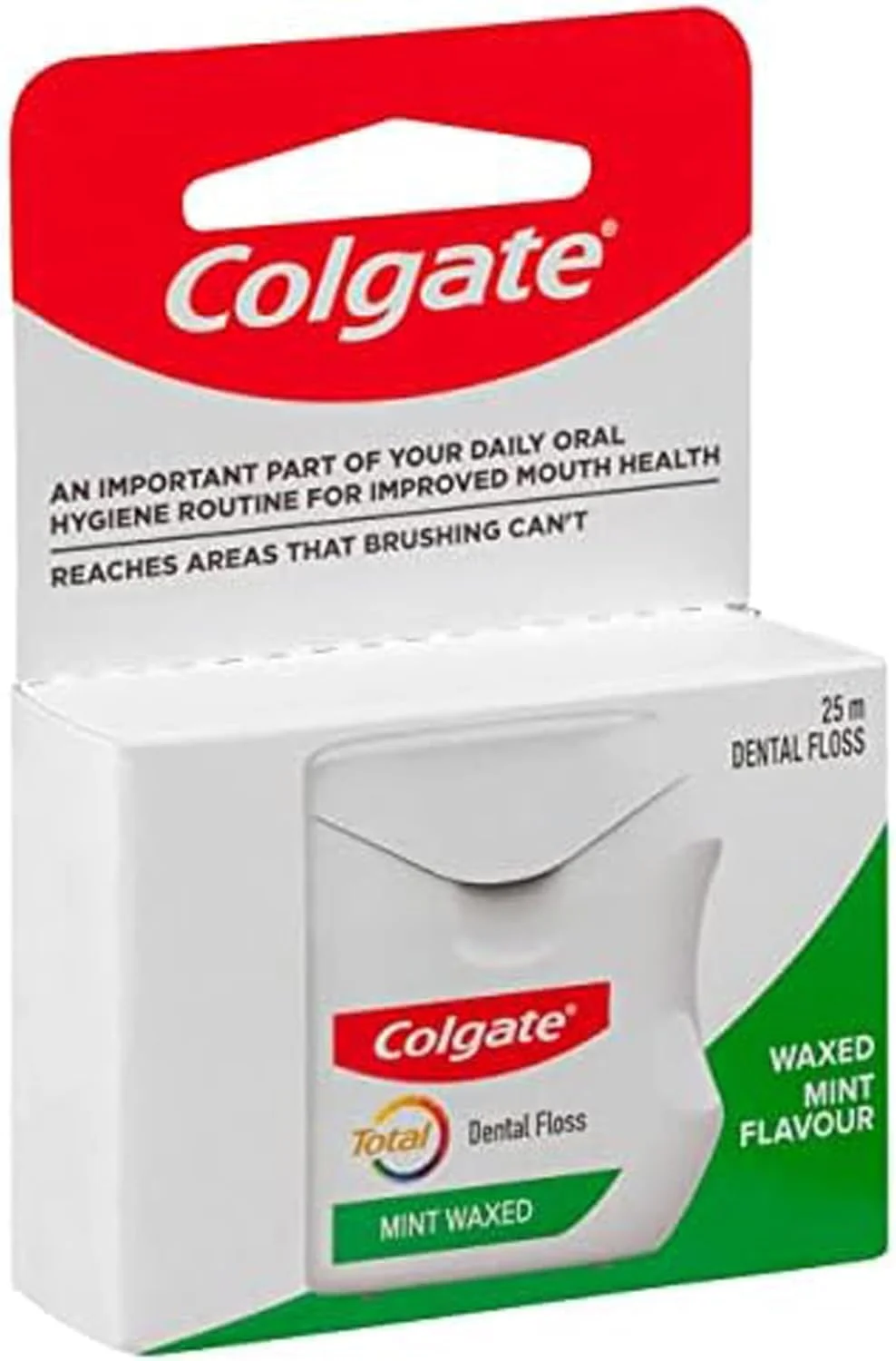 نخ دندان نعنایی کلگیت مدل Mint Waxed Ribbon طول 25 متر