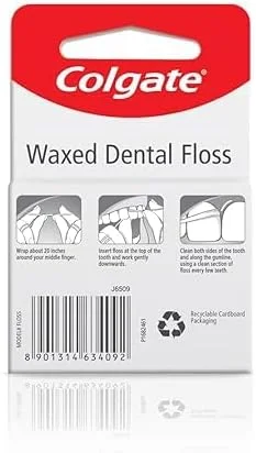 نخ دندان موم دار کلگیت، 50 متر (3 عدد) نخ دندان موم دار کلگیت، 50 متر (3 عدد)