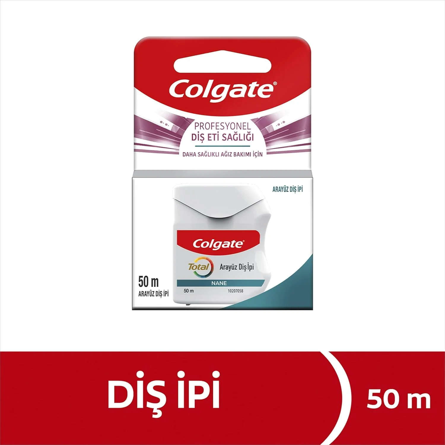 نخ دندان کلگیت توتال پروفشنال برای سلامت لثه، طول 50 متر نخ دندان کلگیت توتال پروفشنال برای سلامت لثه، طول 50 متر