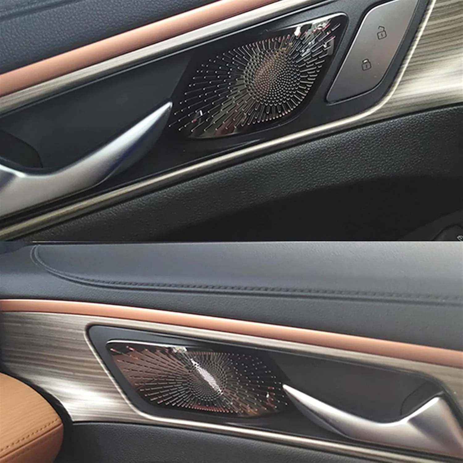 روکش بلندگوی درب خودرو Rynplex، تریم پد بلندگو قاب استیل ضد زنگ لوازم جانبی داخلی، برای هاوال جولیون 2020-2021 روکش بلندگو خودرو (نقره ای مات سقف) روکش بلندگوی درب خودرو Rynplex، تریم پد بلندگو قاب استیل ضد زنگ لوازم جانبی داخلی، برای هاوال جولیون 2020-2021 روکش بلندگو خودرو (نقره ای مات سقف)