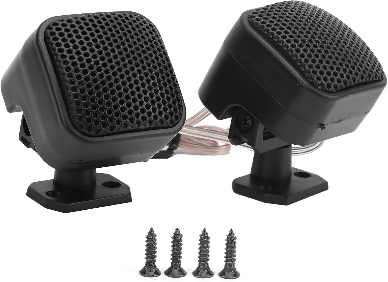 اسپیکر استریو 500 واتی با توان بالا Qqmora، دو عددی، به همراه 4 عدد پیچ نصب، سیستم صوتی خودرو، یونیورسال