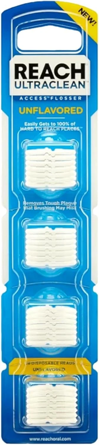 نخ دندان یکبار مصرف بدون طعم REACH Ultraclean Access، بسته 28 عددی