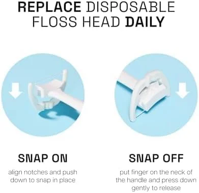 نخ دندان یکبار مصرف بدون طعم REACH Ultraclean Access، بسته 28 عددی