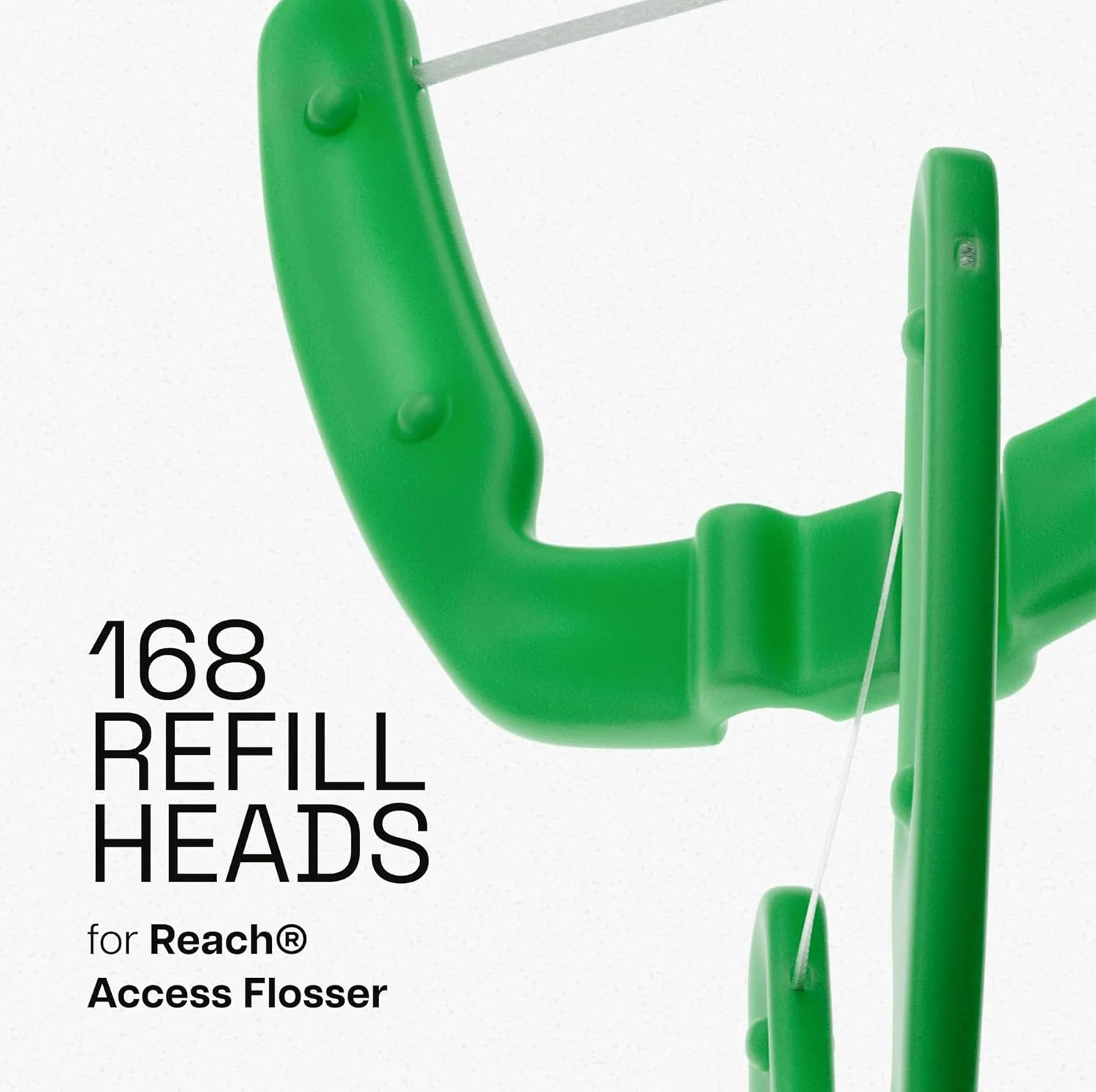 سری یدک نخ دندان کمانی ریچ Ultra Clean، نعنایی، از بین برنده پلاک دندان، مقاوم در برابر ریش ریش شدن، برای نواحی دور از دسترس، مراقبت از دهان، بدون PFAS، برای بزرگسالان و کودکان، بسته 6 عددی، 28 عدد