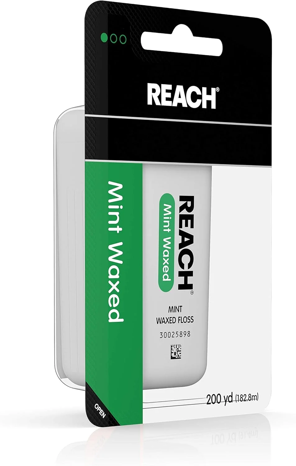 نخ دندان موم دار ریچ برای از بین بردن پلاک و مواد غذایی، طعم نعناع با طراوت، 182 متر
