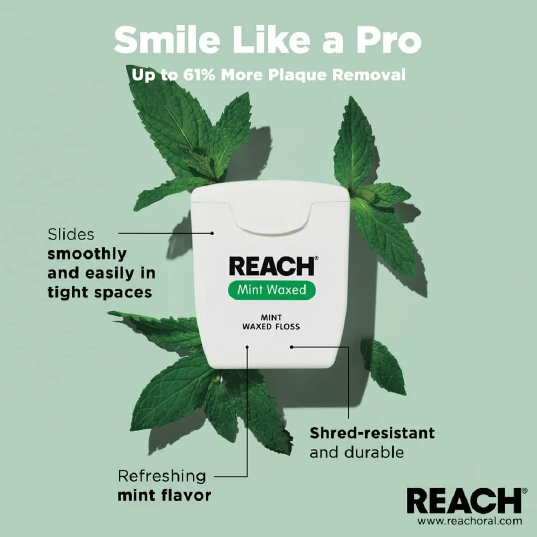 نخ دندان نعنایی موم دار ریچ جانسون اند جانسون، 5 عدد