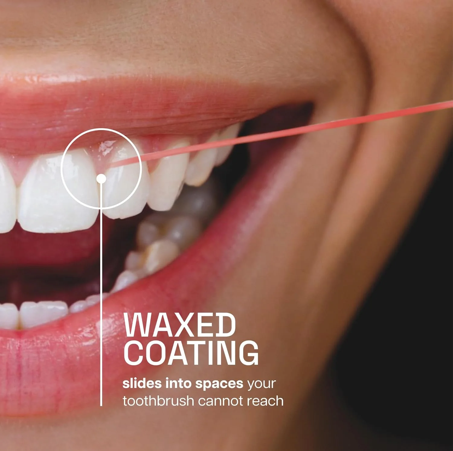 نخ دندان موم دار ریچ با طعم دارچین، از بین برنده پلاک دندان، مقاوم در برابر ریش ریش شدن، حرکت روان نخ، استفاده آسان، موم دار، تمیز کننده عمیق دندان، مراقبت از دهان، بدون PFAS، برای بزرگسالان و کودکان، بسته 6 عددی، 50 متر