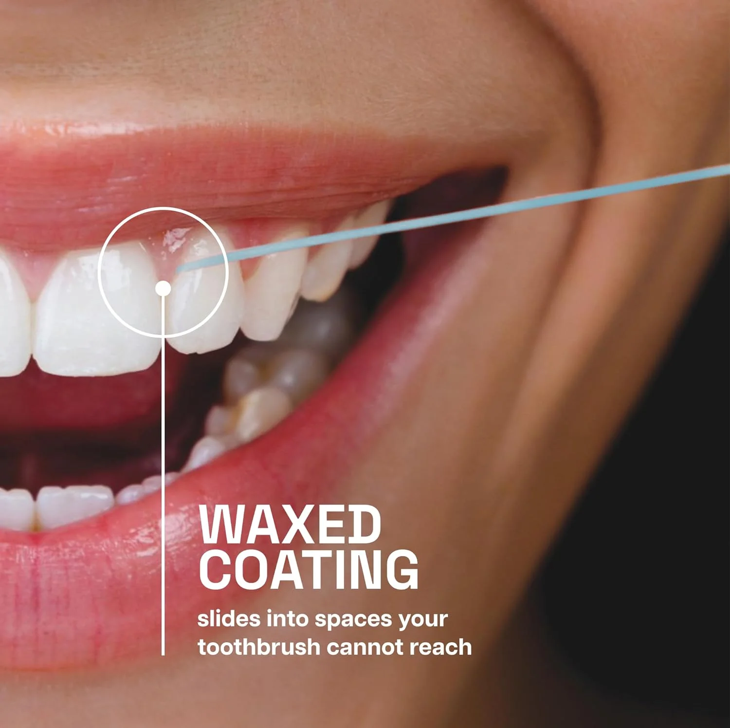 نخ دندان بین دندانی نعنایی خنک لیسترین ریچ | حذف موثر پلاک، محافظت از دندان و لثه | مقاوم در برابر ریش ریش شدن، ایجاد حس تنفس تازه، بدون PFAS | 50 متر، 1 بسته نخ دندان بین دندانی نعنایی خنک لیسترین ریچ | حذف موثر پلاک، محافظت از دندان و لثه | مقاوم در برابر ریش ریش شدن، ایجاد حس تنفس تازه، بدون PFAS | 50 متر، 1 بسته