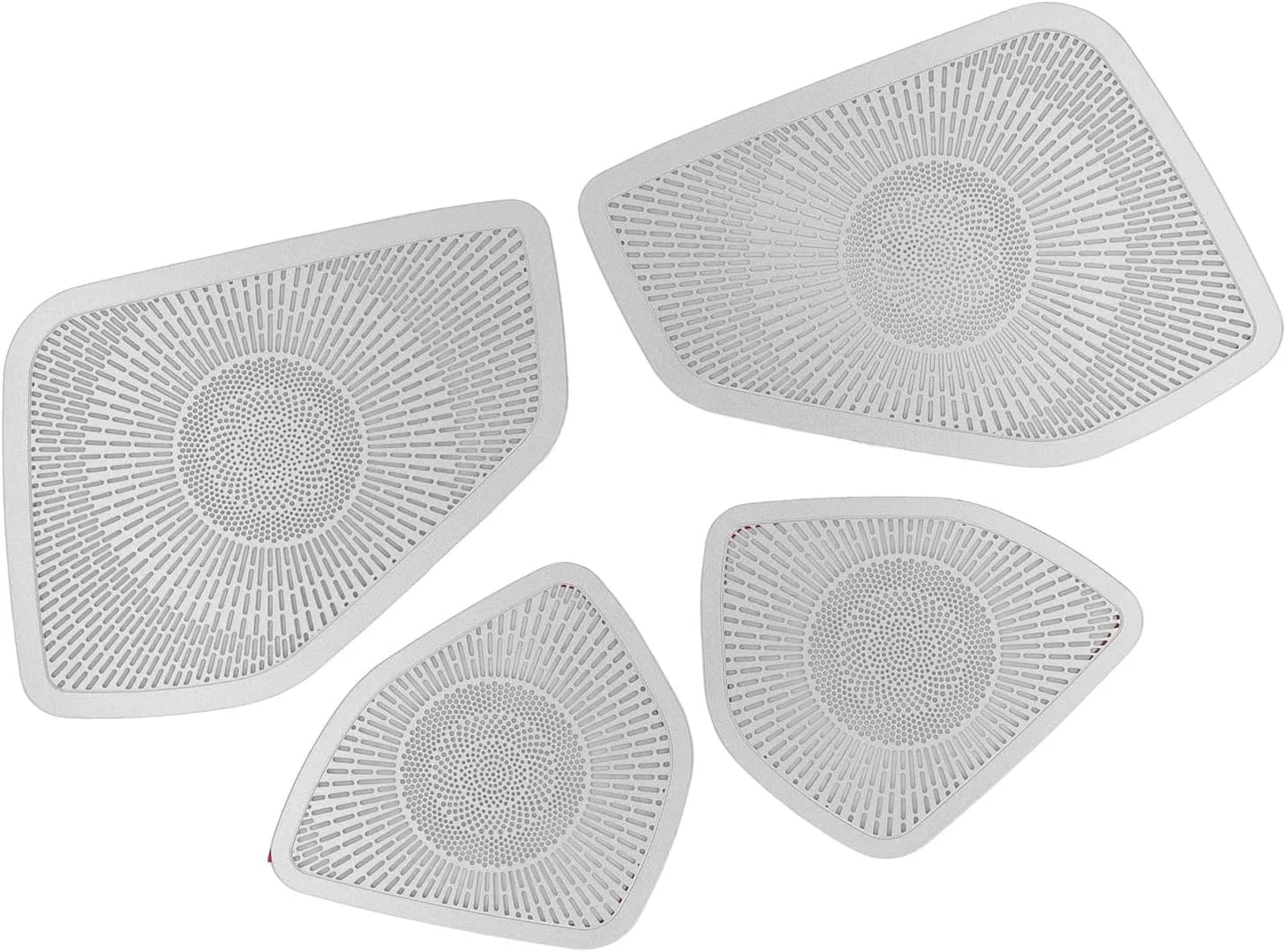 روکش بلندگوی درب خودرو NutriEss، توری بلندگوی استیل ضد زنگ، جایگزین برای ZN8 ZD8