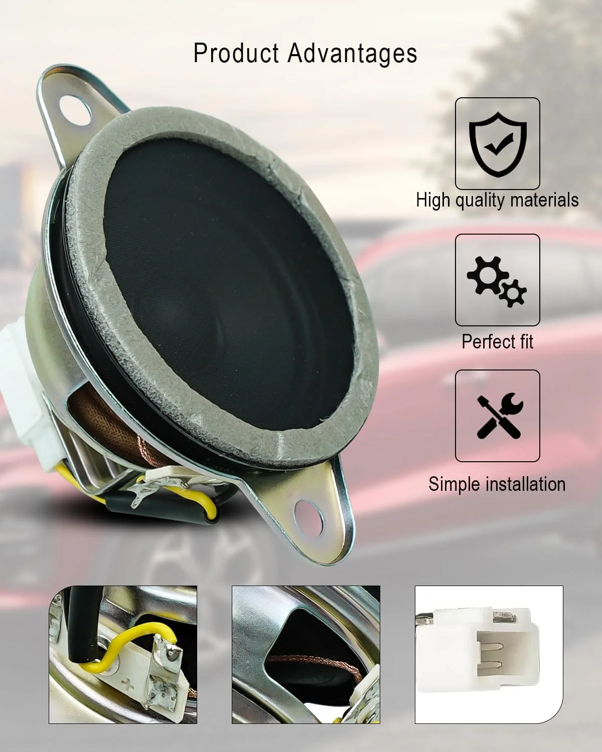 ست بلندگوی خودرو OCHIKI مناسب برای کیا KX5 اسپورتیج QL 2016 2017 2018 2019 2020 2021، مجموعه بلندگوی خوشه ای جایگزین 96390-D9000 96390D9000