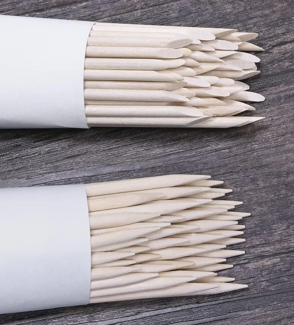 مینی اسکیتِر 50 عدد چوب مانیکور نارنجی دو طرفه چند منظوره، ابزار عقب زننده کوتیکول برای مانیکور و پدیکور مینی اسکیتِر 50 عدد چوب مانیکور نارنجی دو طرفه چند منظوره، ابزار عقب زننده کوتیکول برای مانیکور و پدیکور