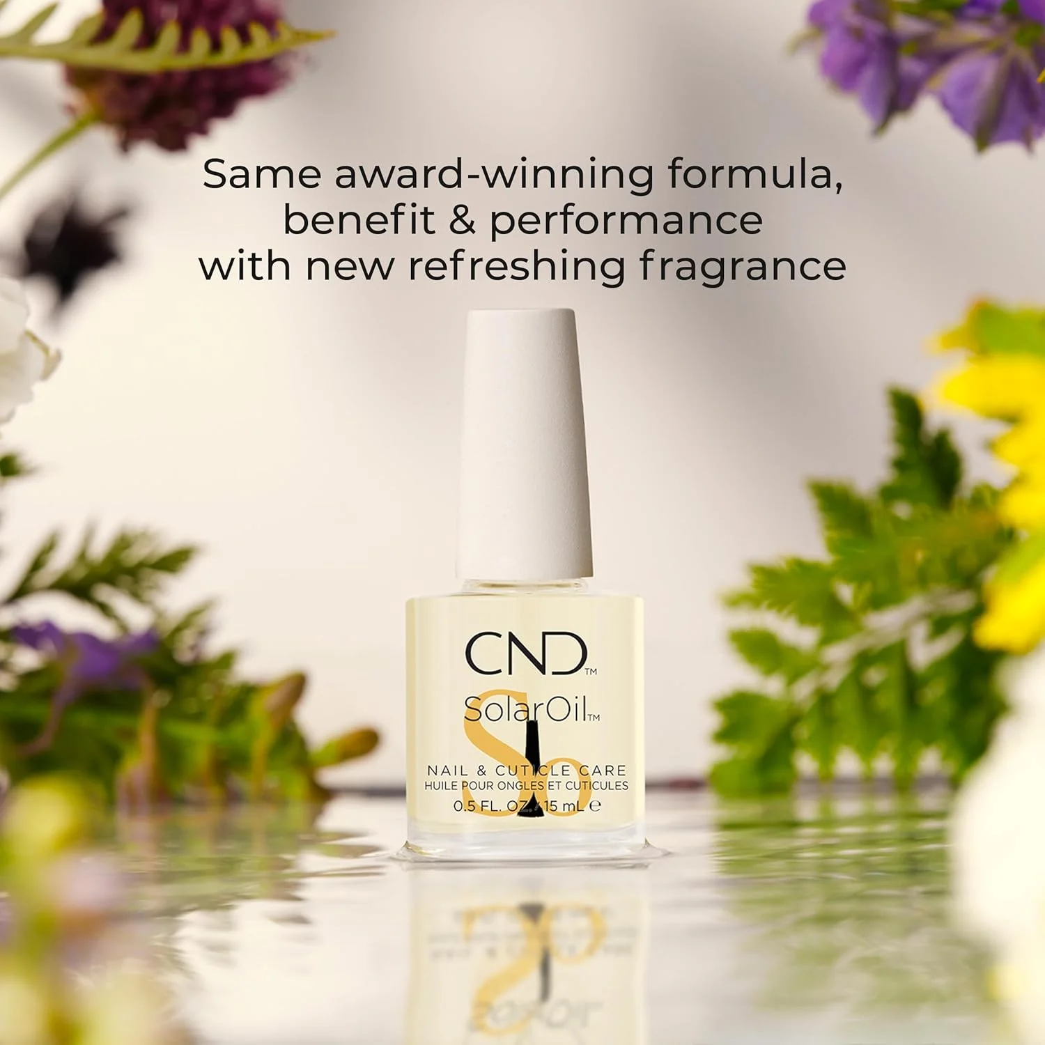 CND مراقبت از ناخن و کوتیکول، روغن سولار برای کوتیکول های خشک و آسیب دیده، غنی شده با روغن جوجوبا و ویتامین E برای ناخن های سالم تر و قوی تر، 7.3 میلی لیتر CND مراقبت از ناخن و کوتیکول، روغن سولار برای کوتیکول های خشک و آسیب دیده، غنی شده با روغن جوجوبا و ویتامین E برای ناخن های سالم تر و قوی تر، 7.3 میلی لیتر